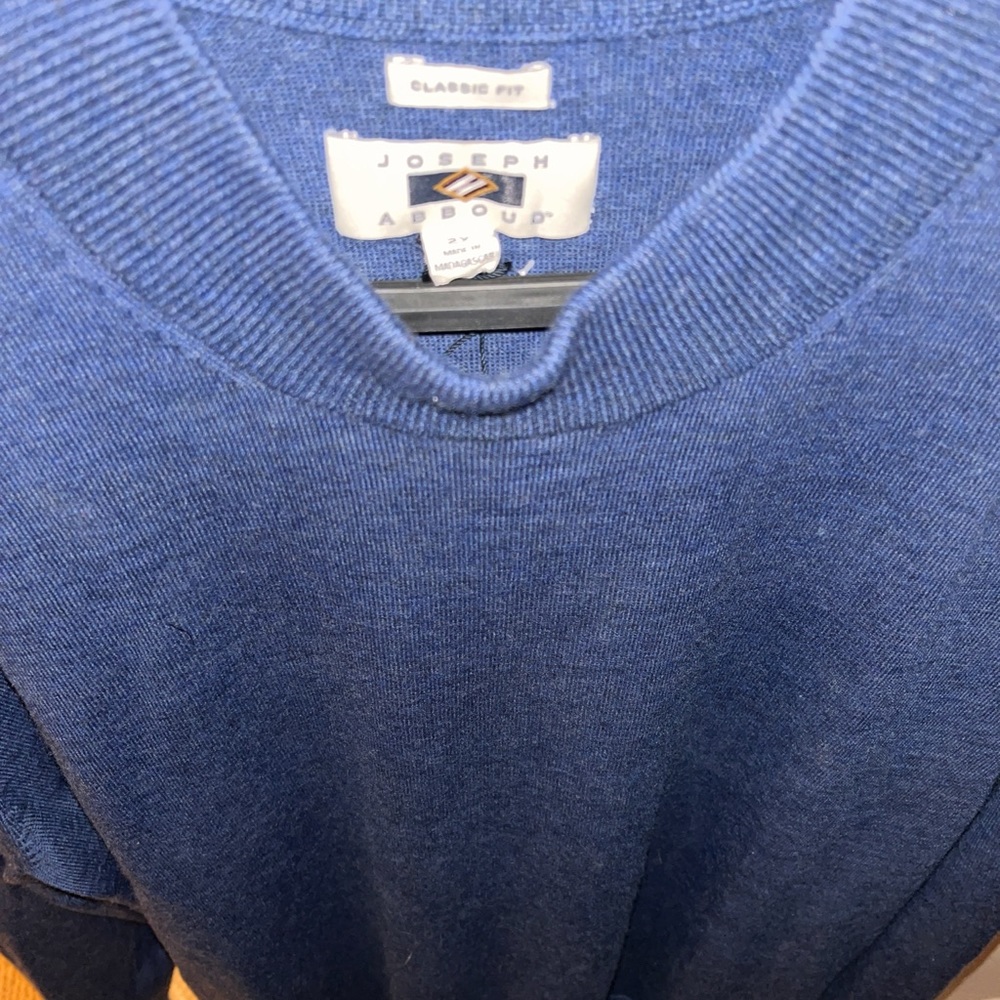 Joseph Abboud XXL pullover sweater. Deep blue. Nwot